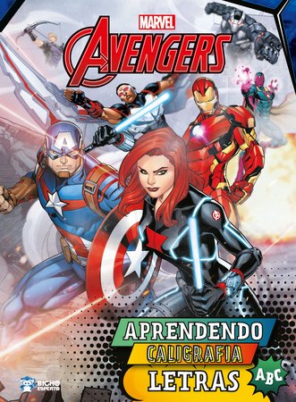 MARVEL APRENDENDO CALIGRAFIA - LETRAS