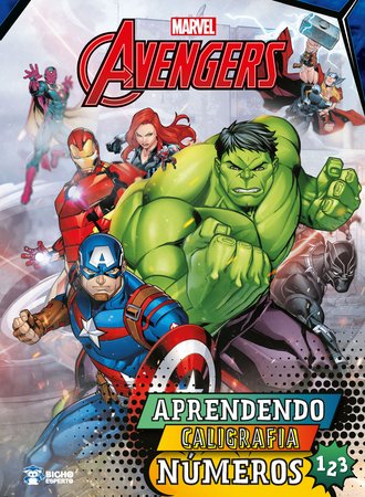 MARVEL APRENDENDO CALIGRAFIA - NUMEROS