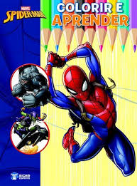 MARVEL COLORIR E APRENDER - SPIDERMAN
