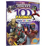 MARVEL - 100 PAGINAS PARA COLORIR - GUARDIANS