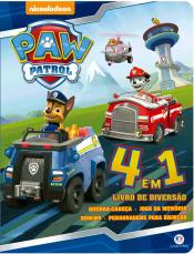 Patrulha Canina - 4 em 1 - Livro de diversao