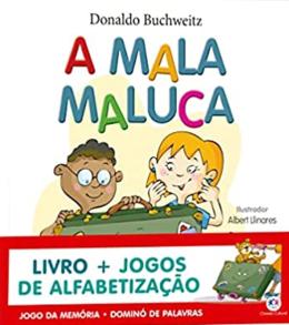 Mala Maluca - Livro + Jogos de alfabetizacao